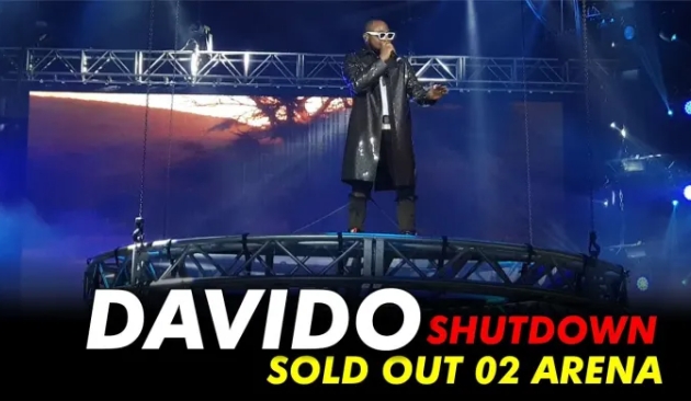 Checkout How To Stream Davido's London Concert As He Sells Out 02 Arena