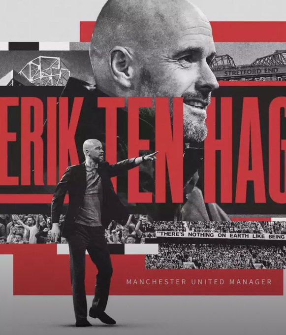 Manchester United appoints Erik Ten Hag as the new Manager