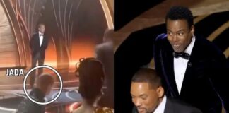 See Video Of Jada Pinkett Laughing After Will Smith Slapped Chris Rock