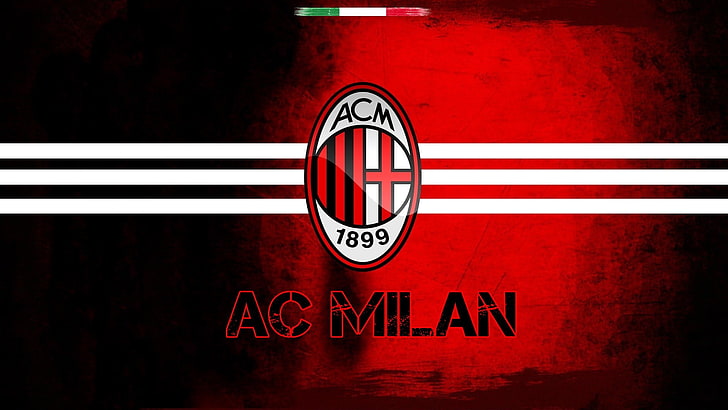 HD wallpaper: 1899 AC Milan logo, sports, soccer clubs, Italy, sign,  communication | Wallpaper Flare