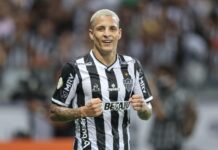 Guilherme Arana completará marca de 100 jogos pelo Galo contra Patrocinense  | O TEMPO