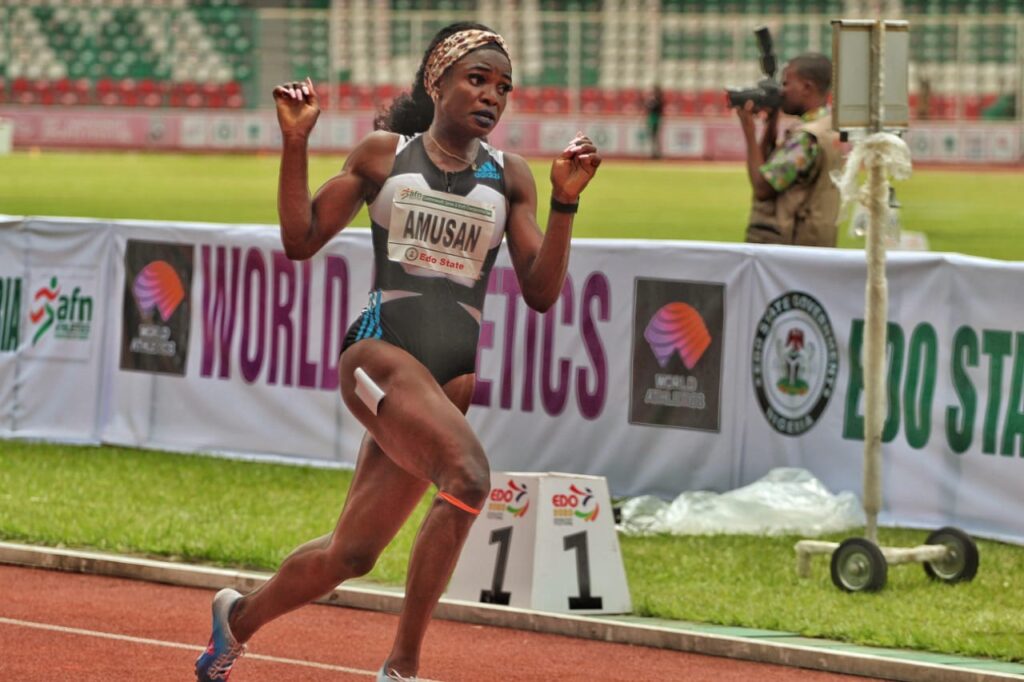 Ashe, Brume, Amusan, others win national athletics titles