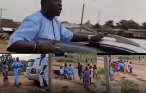 Video: Actor Taiwo Hassan Engage In Street Fight With Touts 