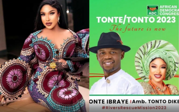 Read How Tonto Dikeh Reportedly Rejected N85M Just To Join ADC