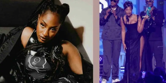 BET Awards: Tems Appreciate Female Colleagues After Bagging 2 Awards