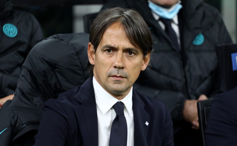 Inter Coach Simone Inzaghi: "Proud Of The Team This Season, We Dropped  Points Due To Champions League Tie Against Liverpool"