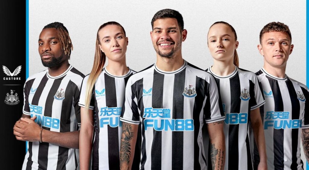 Newcastle United unveils their new 2022/23 home jersey