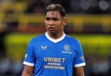 Rangers star Alfredo Morelos out until the SUMMER after surgery on thigh  injury