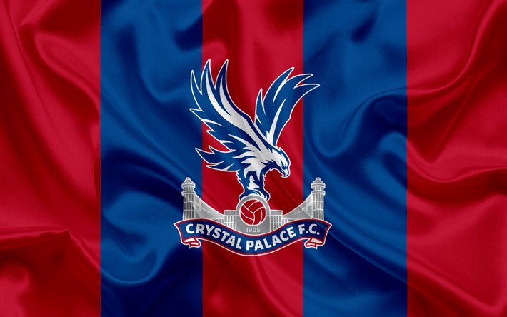 Download wallpapers Crystal Palace FC, Football Club, Premier League,  football, London, UK, England, emblem, Crystal Palace logo, English  football club for desktop free. Pictures for desktop free