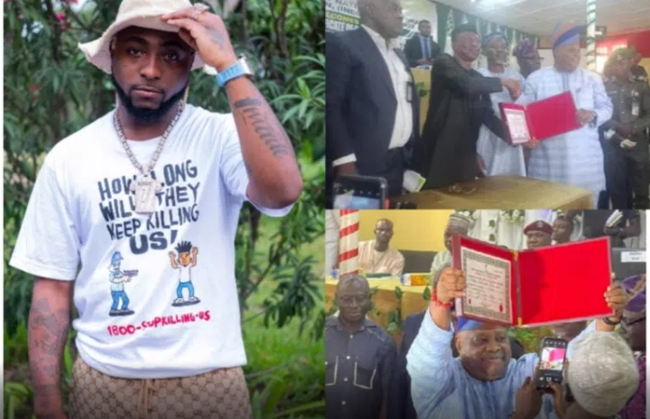 Davido Makes U-Turn, Apologies To INEC 