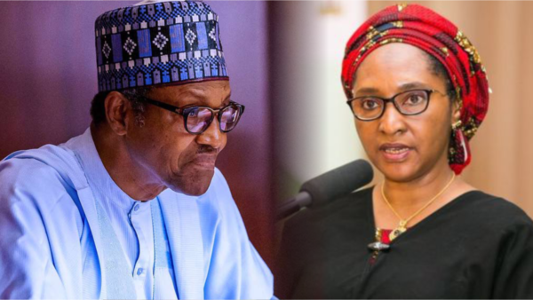 President Buhari & Zainab Ahmed