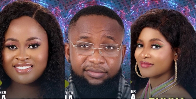 BBNaija: Khalid, Amaka,.Christy O, Cyph & Phyna Nominated For Possible Eviction