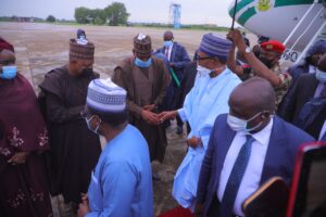 Buhari Arrives In Maiduguri To Commission State Projects