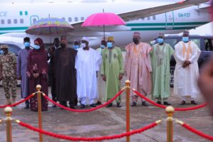 Buhari Arrives In Maiduguri To Commission State Projects