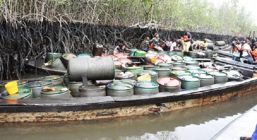 Nigerian Navy Recovers 230,000 Barrels Of Stolen Crude Oil