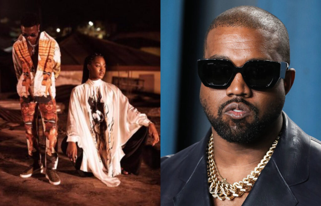 Kanye West Declares Wizkid's Essence Best Song In His