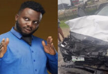 Skit Maker, Mr Sabinus Survives Ghastly Car Accident