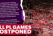 Premier League: Matches Postponed After Queen Elizabeth II'S Death