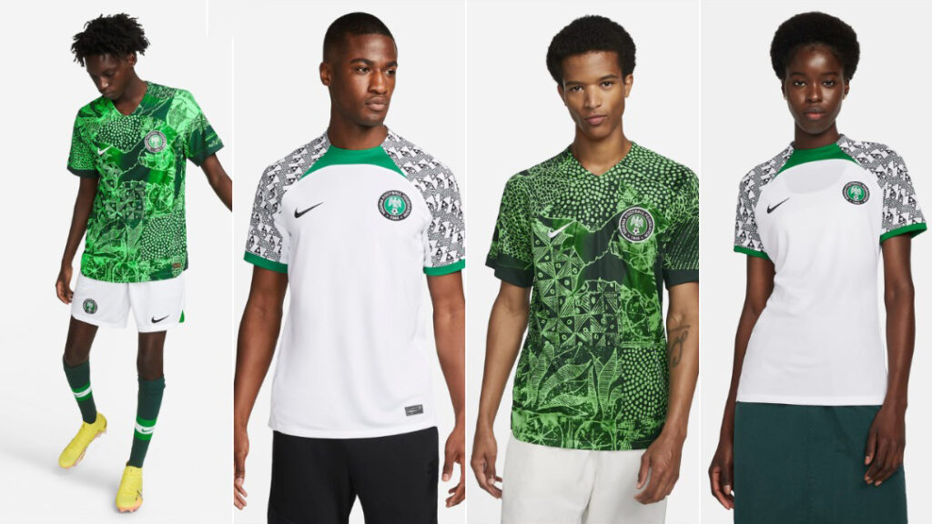 Super Eagles, Other Nigerian National Teams’ New Kits Leaked