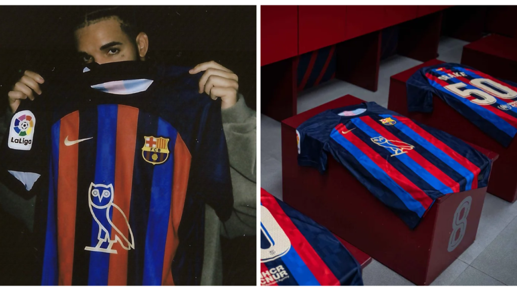 Barcelona To Wear Shirts With Drake’s OVO Logo For El Clásico