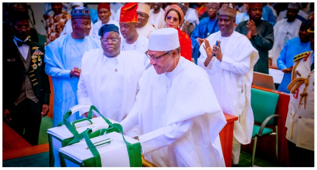 Buhari Presents Budget Of Fiscal Sustainability, Transition Before NASS