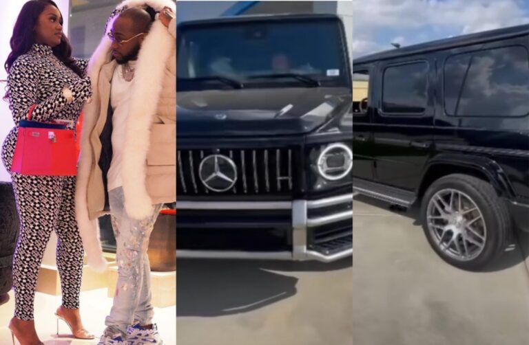 Davido Orders G-Wagon For His Fiancée, Chioma