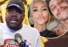 Kanye West Finally Speaks On Kim Kardashian's Confession Of S**x Romp With Pete Davidson 
