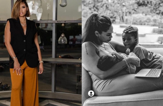 Wizkid's Third Babymama, Jada Pollock Shares Glimpse Of Their Second Child