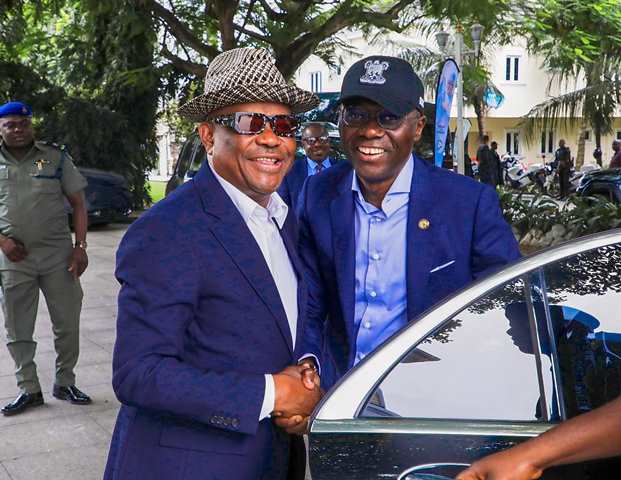 Wike Declares Support For Sanwo-Olu’s Second Term Bid