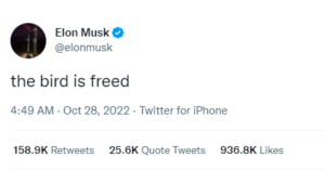 Elon Musk Takes Over Twitter In $44bn Deal