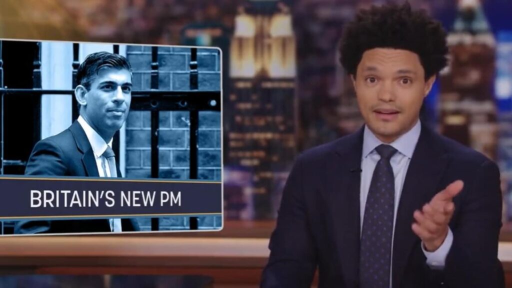 Trevor Noah Accused Of Inventing ‘Racist Backlash’ Against UK Prime Minister Rishi Sunak.