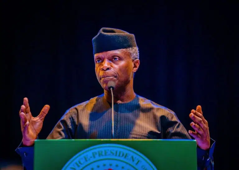 Osinbajo Shuns Tinubu’s 2023 Presidential Campaign Flag-off, Dances ‘Buga’ At UN Event