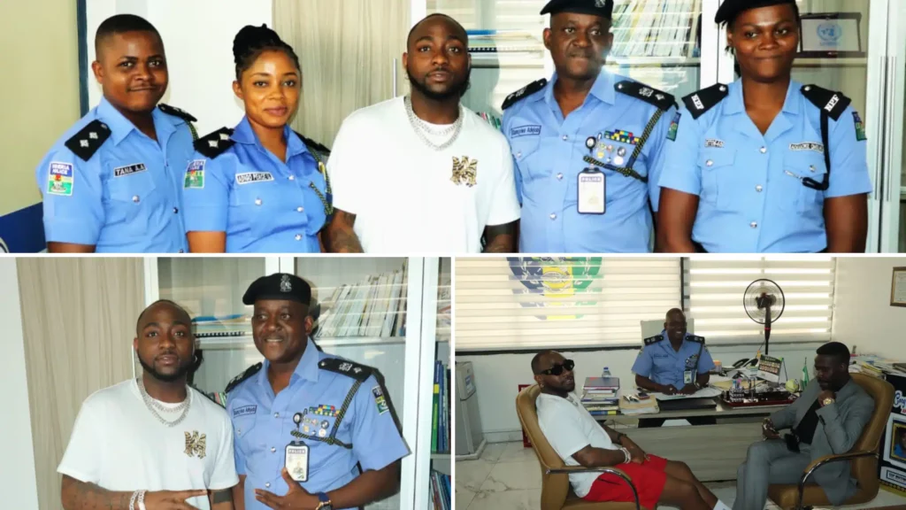 Ifeanyi: Police Spokesman Under Fire For Sharing Old Photos Of Davido With Police Officers