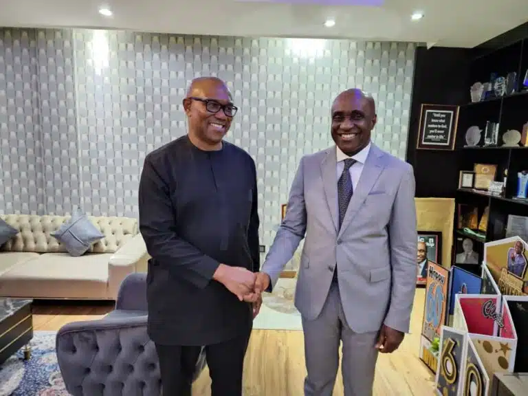 2023: Peter Obi Visits Pastor David Ibiyeomie In Port Harcourt