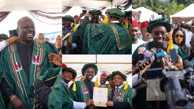 Reactions Trail Obi Cubana’s Doctorate Degree From Enugu University