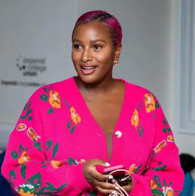 Reactions As DJ Cuppy Shows Off Cooking Skills