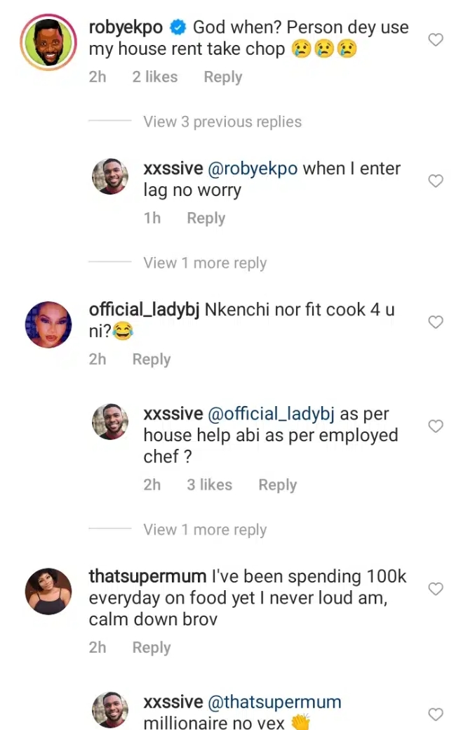 Nkechi Blessing's Boyfriend Laments Over High Cost Of Feeding