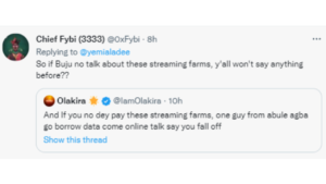 Yemi Alade, Blaqbonez, And Olakira Condemn Artists Who Use "Streaming Farms" After BNXN Called Out Ruger