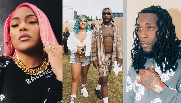 Burna Boy Responds After His Ex, Steflondon, Shared A Video Mocking A Mama's Boy