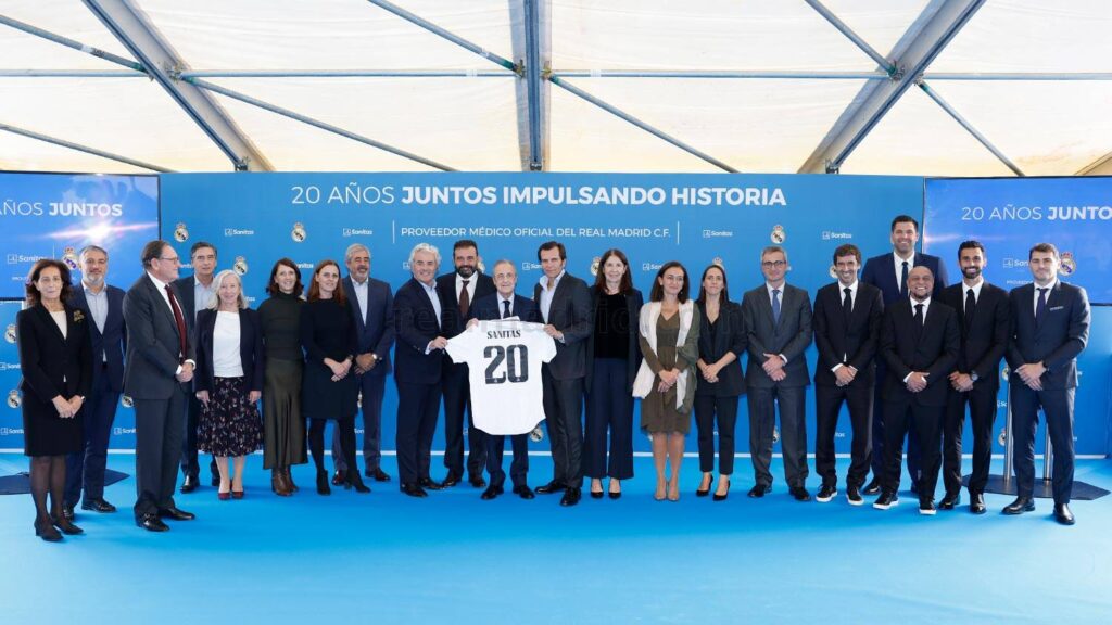 Real Madrid, Sanitas Celebrate 20 Years In Collaboration