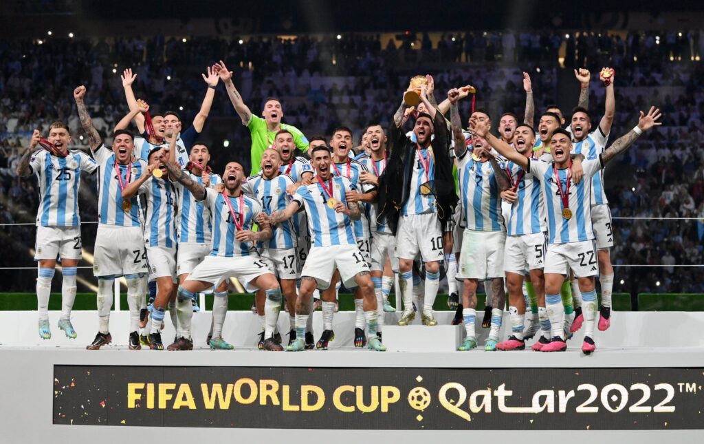 Argentina Lifts World Cup Trophy After 36 Years