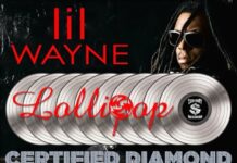 Lil Wayne's "Lollipop" Has Earned Its First RIAA Diamond Certification