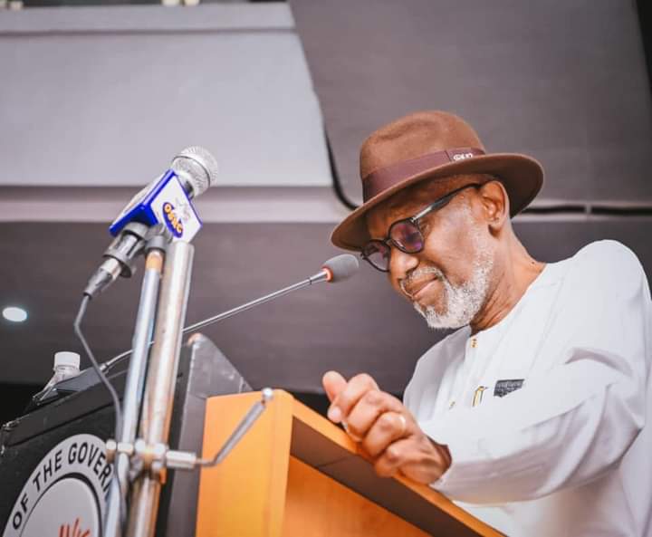 Akeredolu Presents N272.7bn Budget To Ondo Assembly For 2023