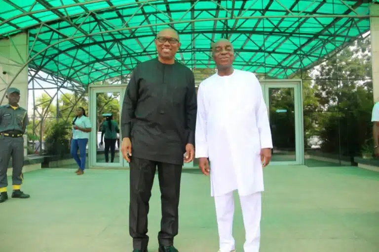 Loud Cheers As Peter Obi Storms Shiloh 2022 (Video)