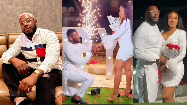 BBNaija: Excitement As Frodd Engages Girlfriend, Chioma (Video)