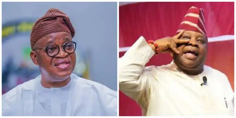 Osun Tribunal: Oyetola Kicks As INEC Presents Blurry Adeleke’s Certificate