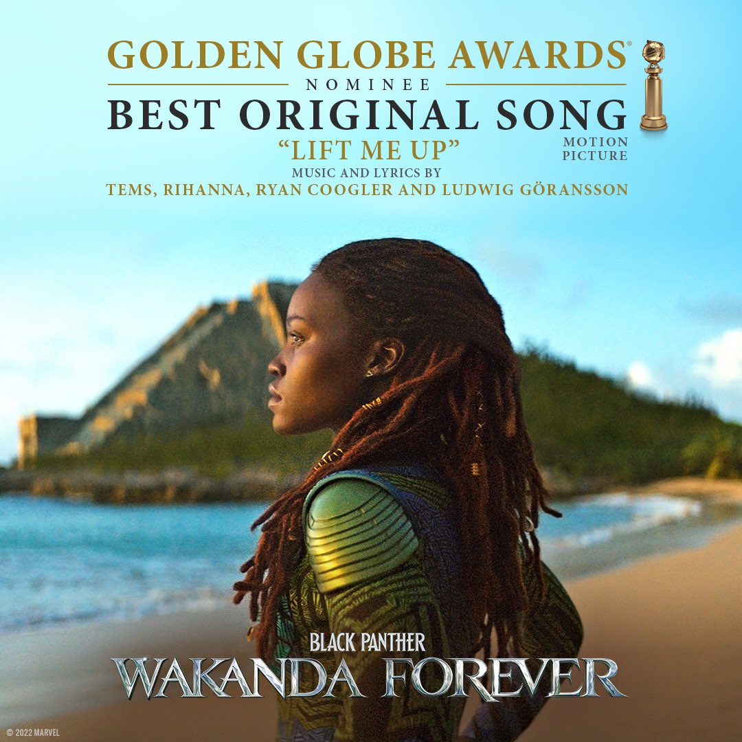 Wakanda Forever: Tems, Rihanna, Others Nominated For 2023 Golden Globes