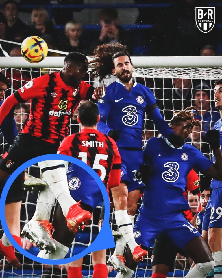 Marc Cucurella Forced To Wear Odd Boots In Their 2-0 Win Over Bournemouth