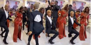 Video: James Brown Dancing During Sir Balo's Wedding Ceremony In Benin City