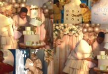 Watch Beautiful Moment From Kie Kie's Gender Reveal Party